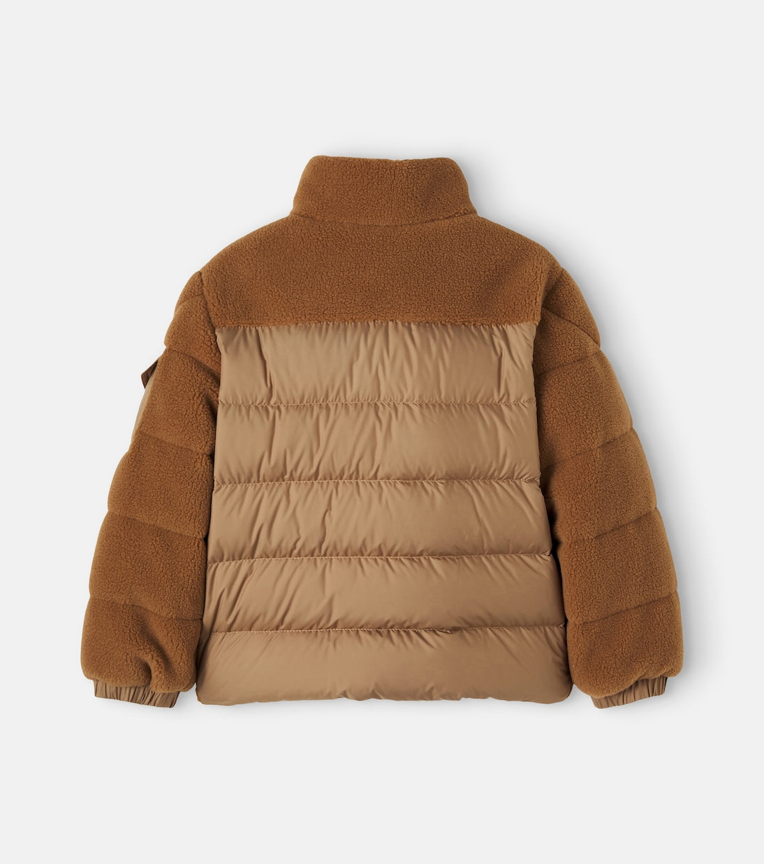 Moncler Enfant - Mich down-paneled teddy jacket
