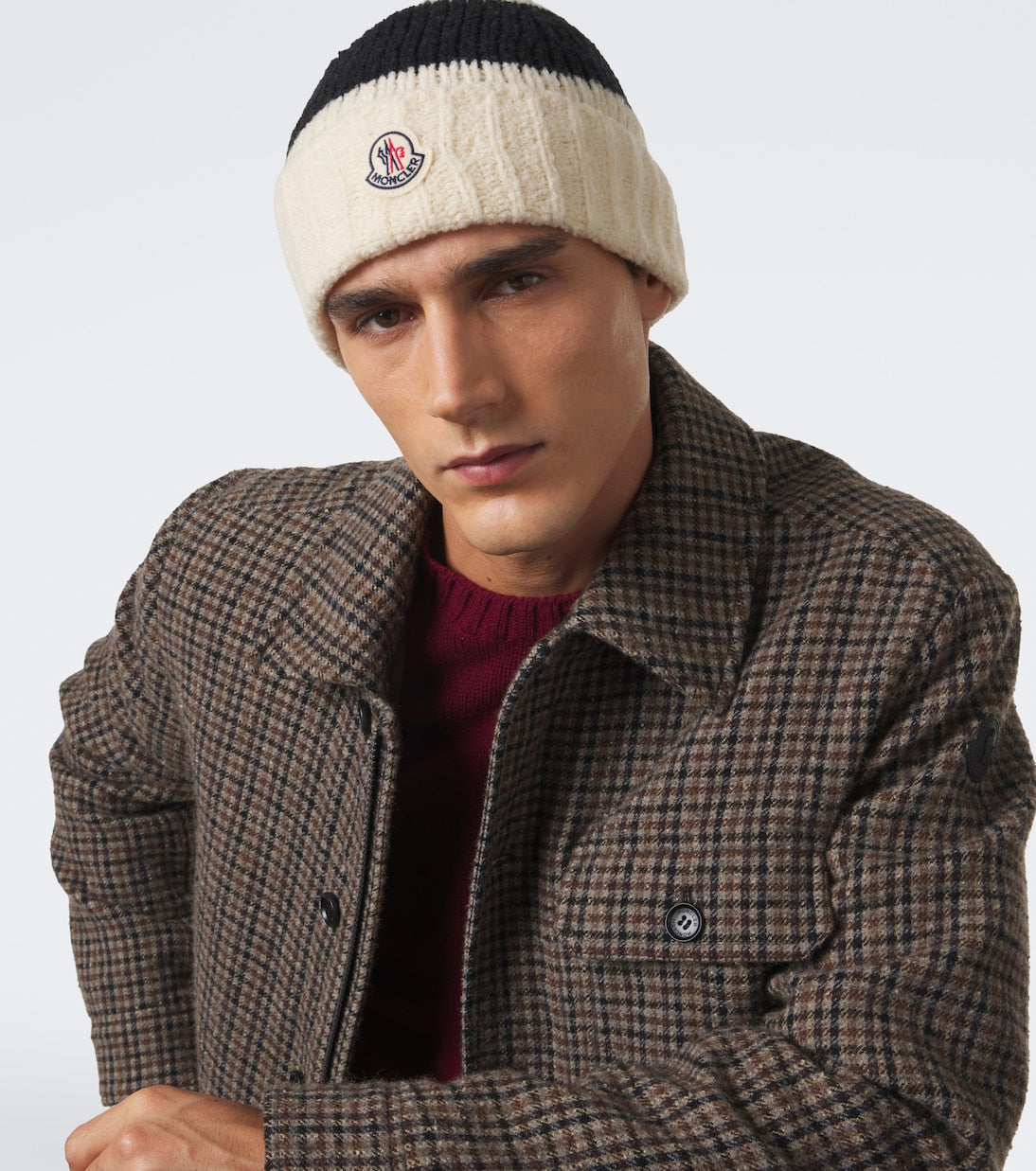 Moncler - Wool-blend beanie