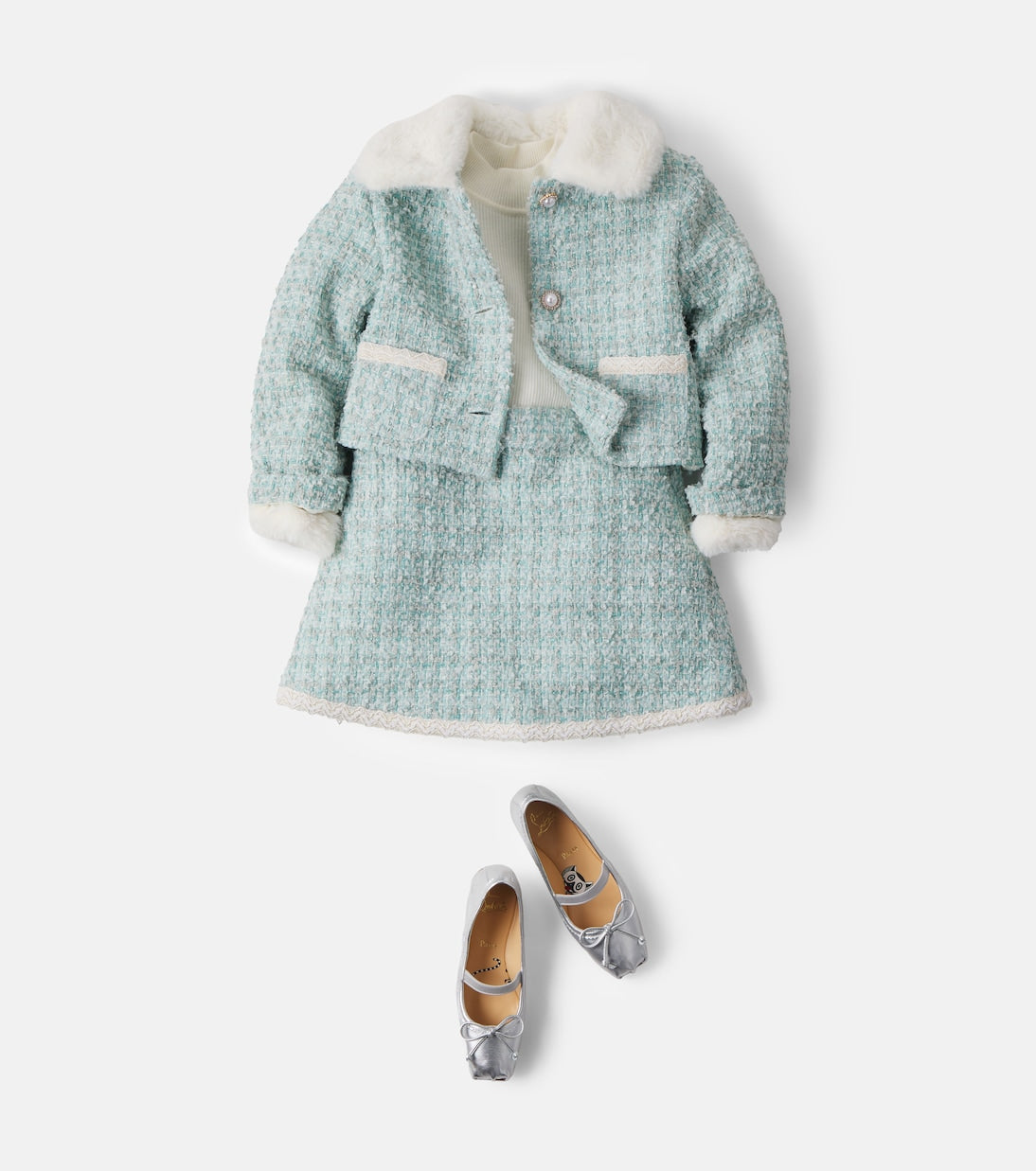 Patachou - Tweed skirt