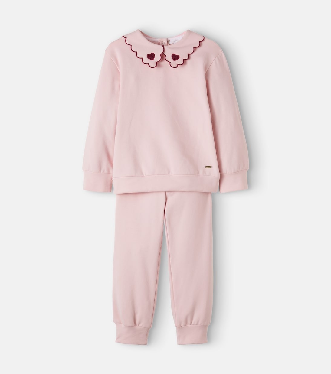 Patachou - Cotton-blend sweatshirt and sweatpants set