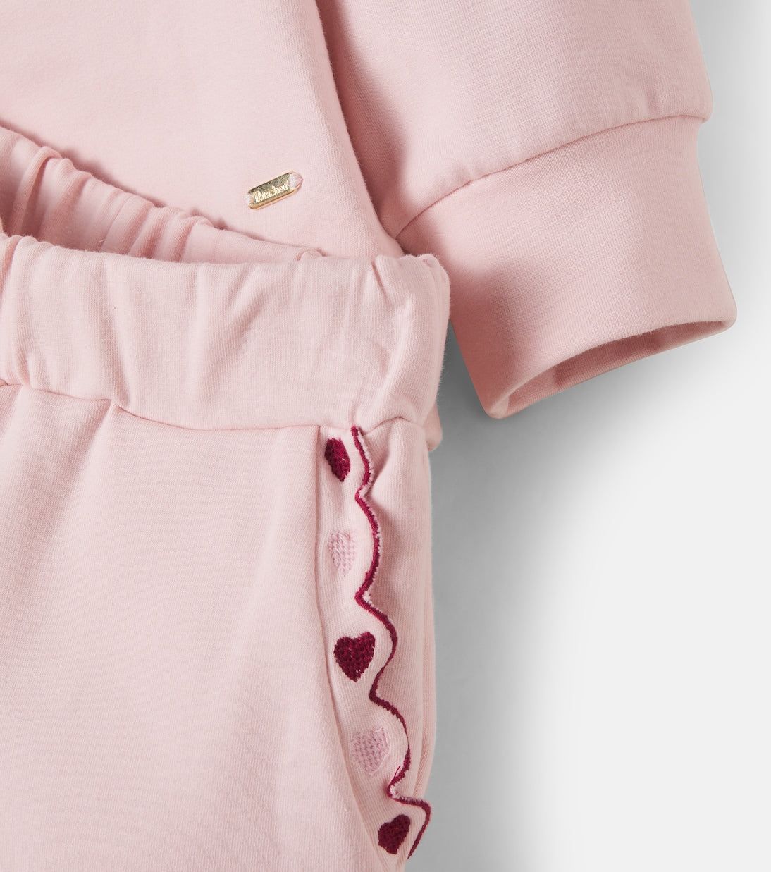 Patachou - Cotton-blend sweatshirt and sweatpants set