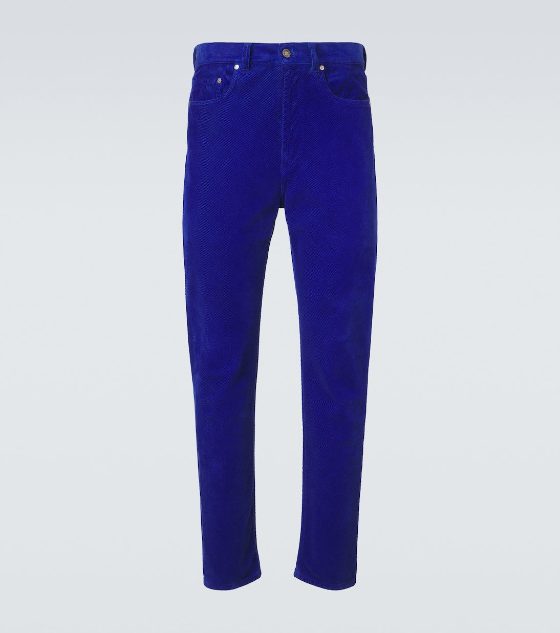 Versace - Tapered cotton corduroy pants