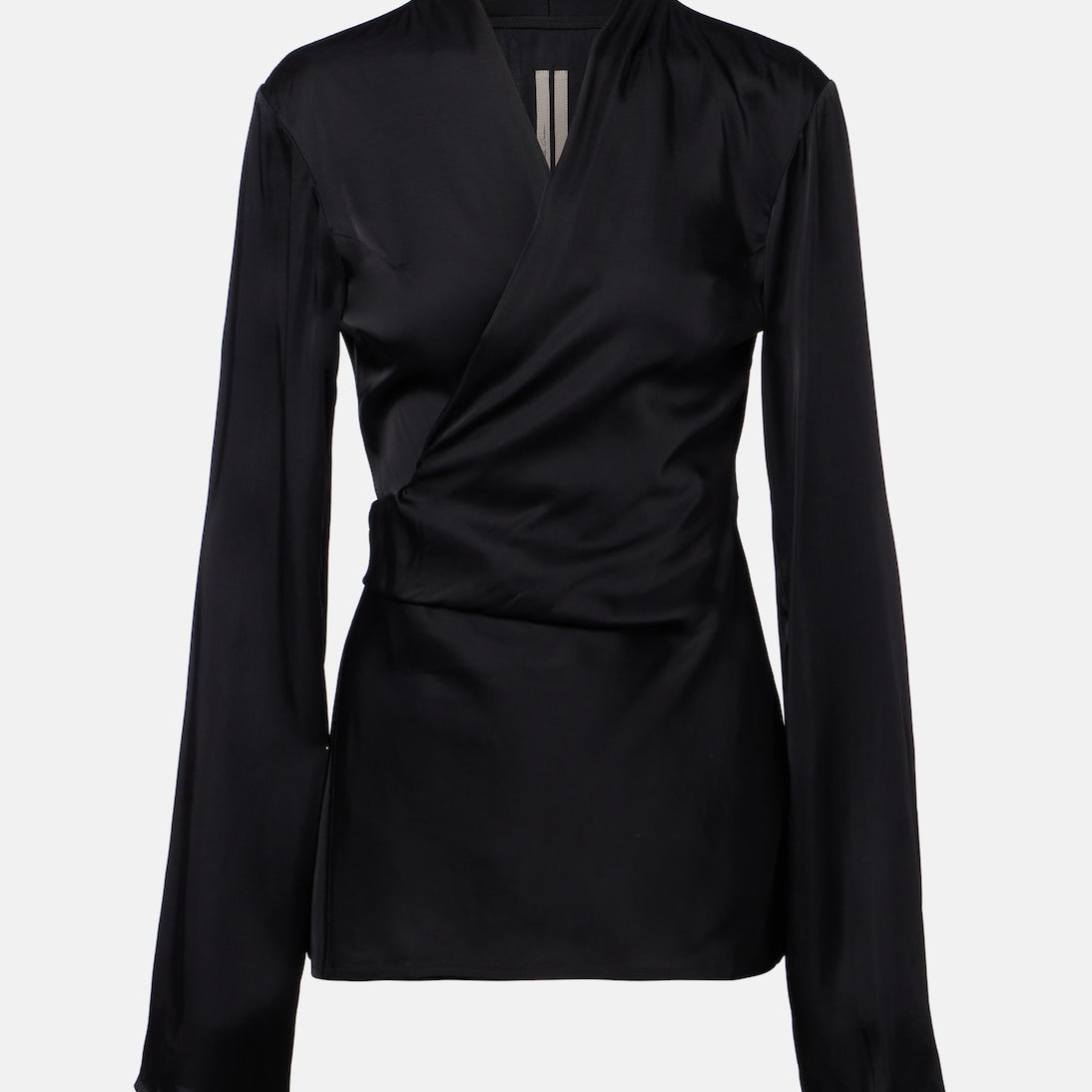 Rick Owens - Laura satin wrap top
