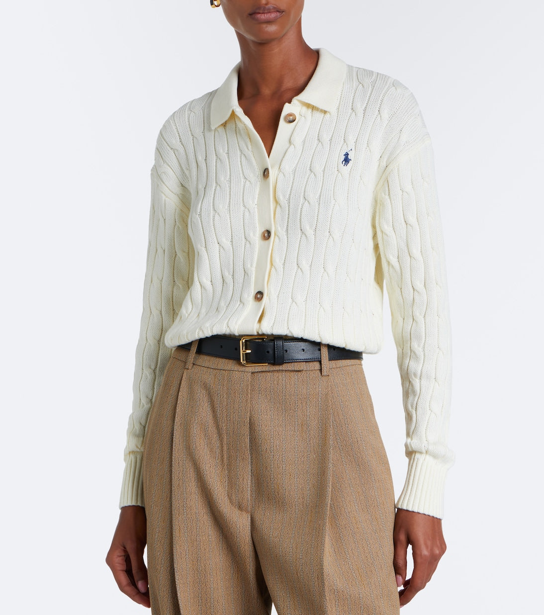 Polo Ralph Lauren - Cable-knit cotton cardigan