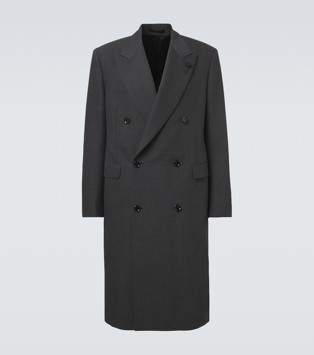 Lardini - Double-breasted wool-blend coat