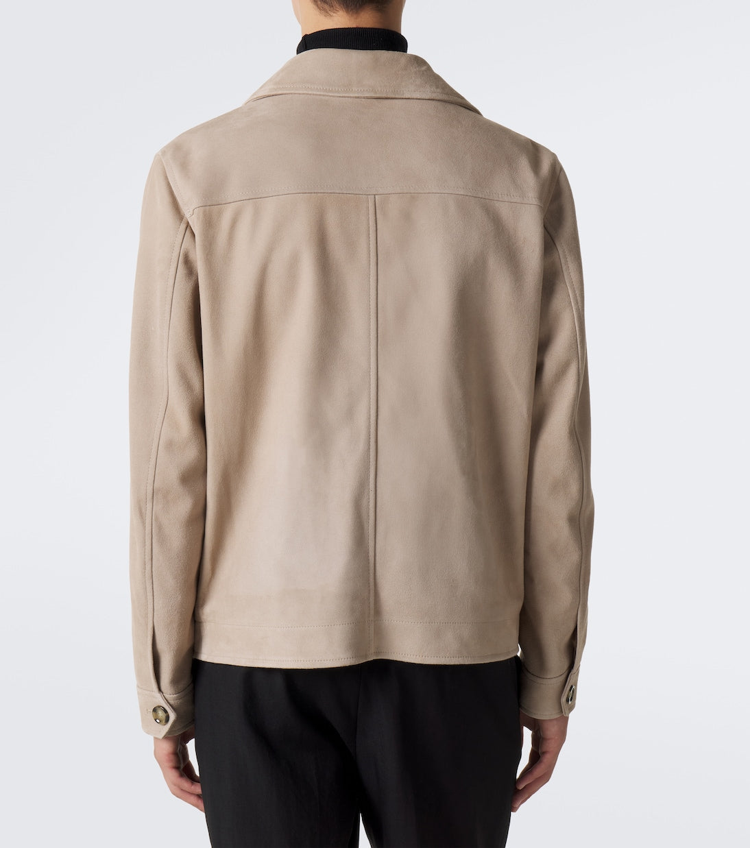 Lardini - Suede blouson jacket