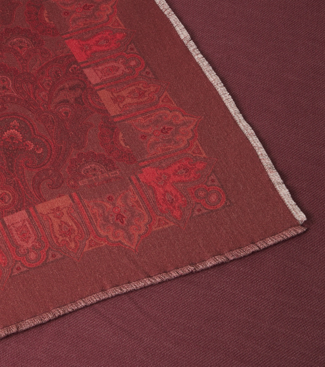 Etro - Paisley printed wool throw