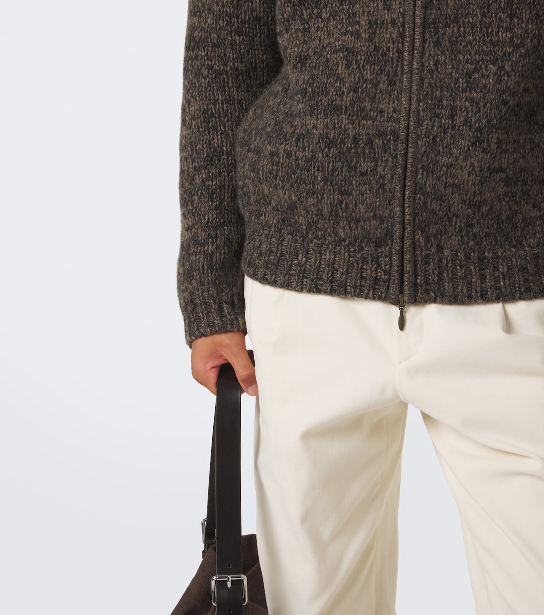 Le Kasha - Lamdu cashmere zip-up cardigan