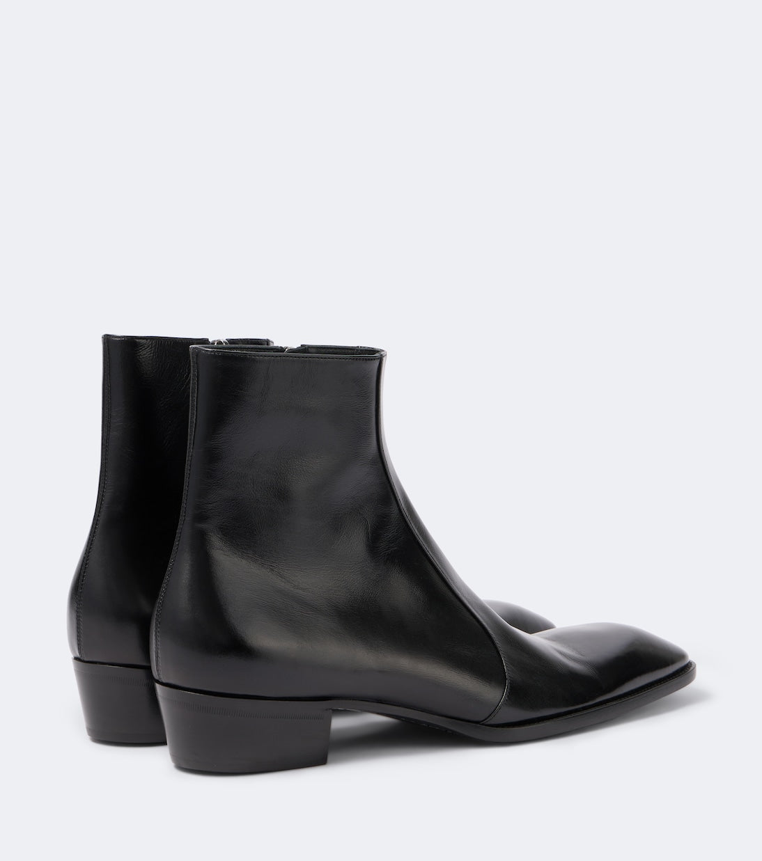 Saint Laurent - Aurelien leather ankle boots