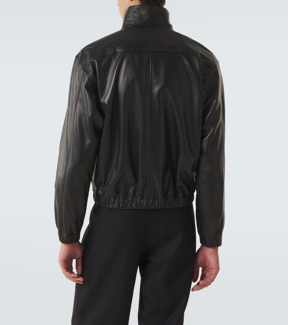 Saint Laurent - Leather blouson jacket