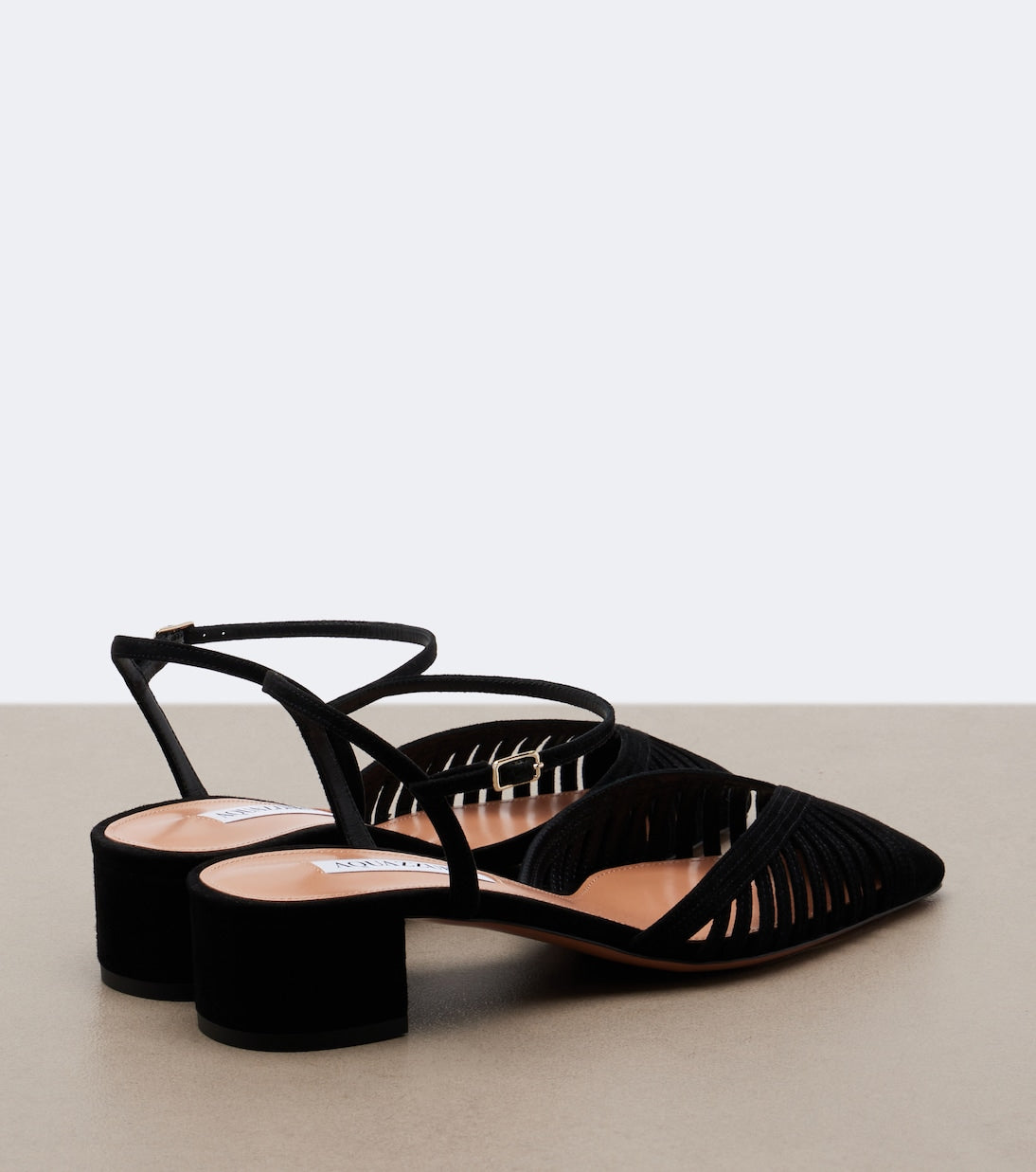 Aquazzura - Yara suede pumps