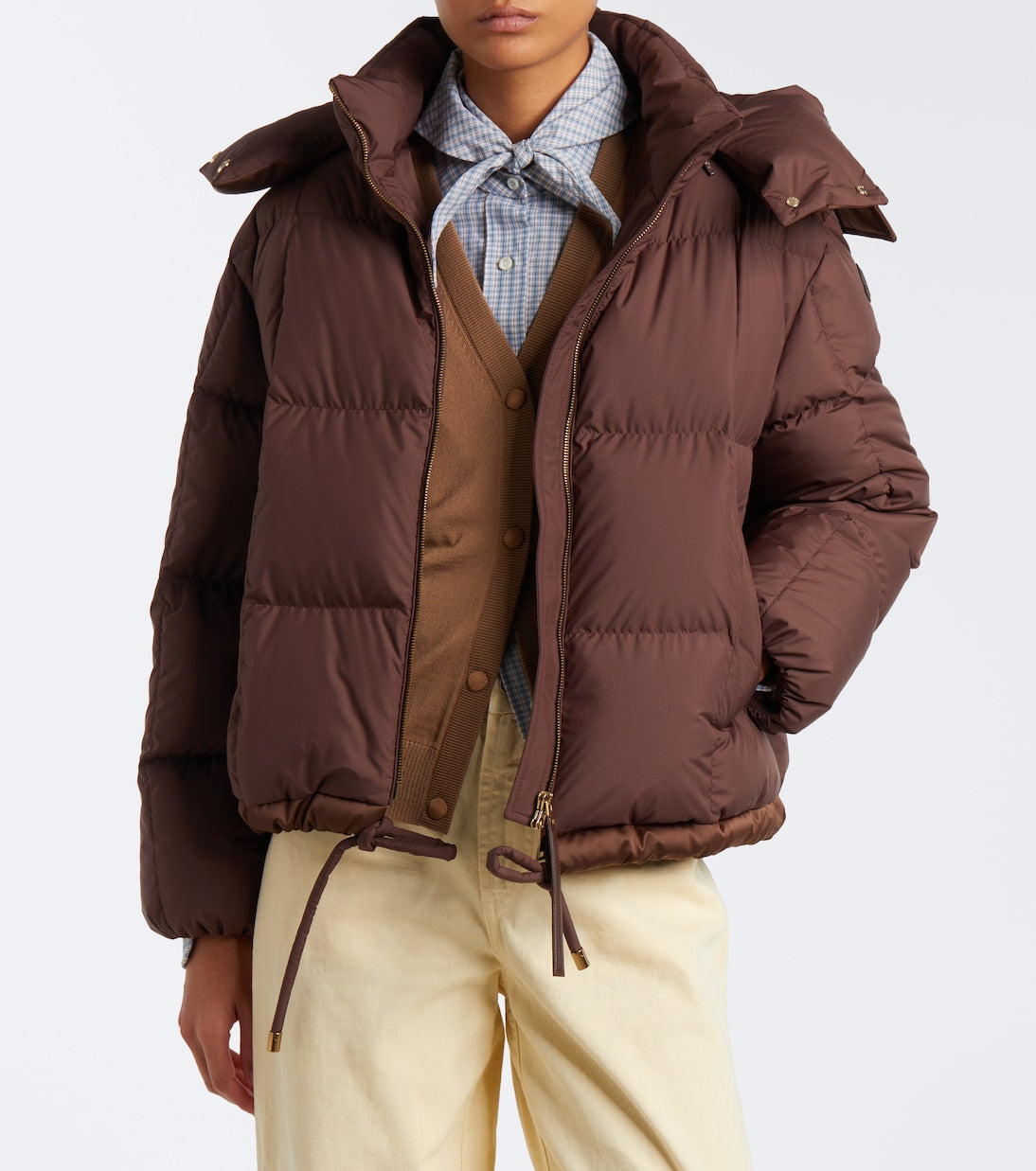 Moncler - Legerete hooded down jacket