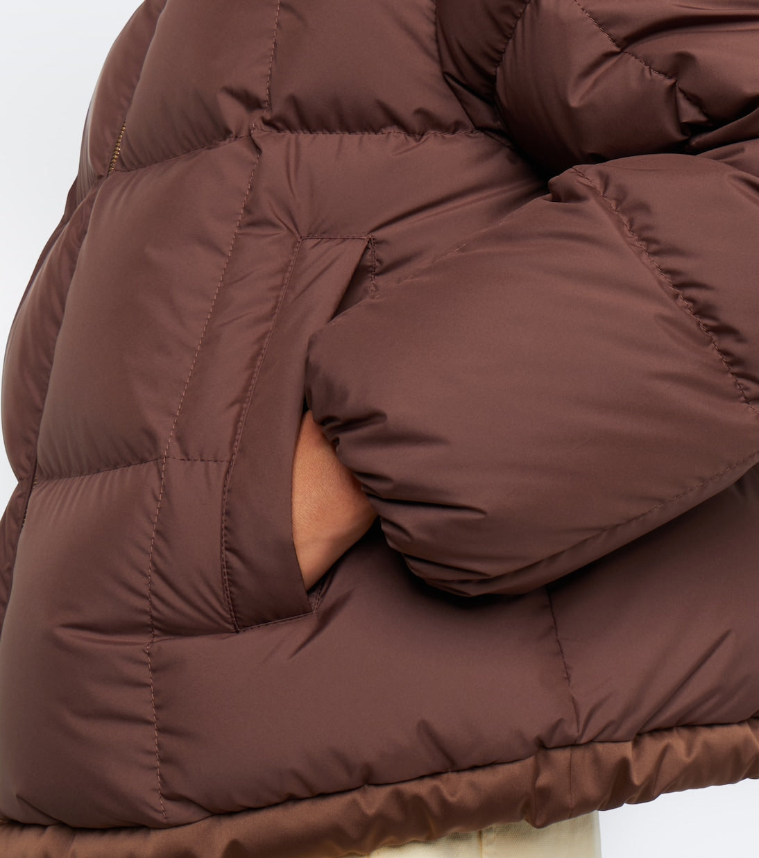 Moncler - Legerete hooded down jacket