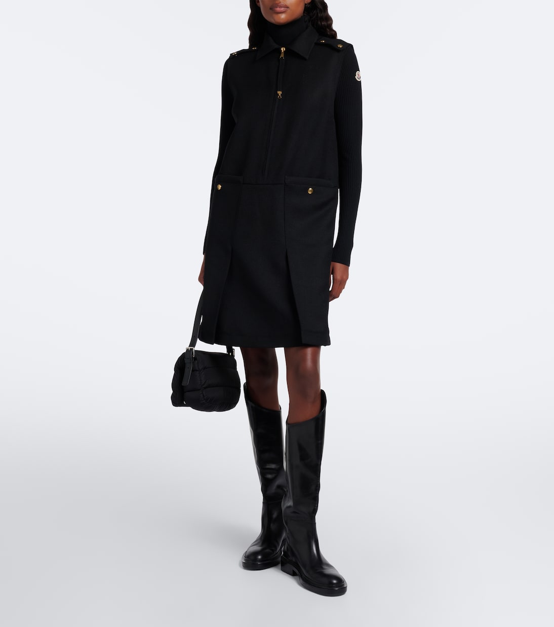 Moncler - Wool minidress