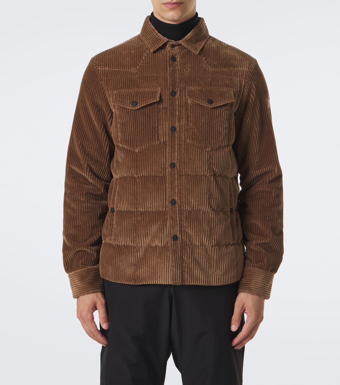 Moncler Grenoble - Gelt down-paneled cotton corduroy jacket