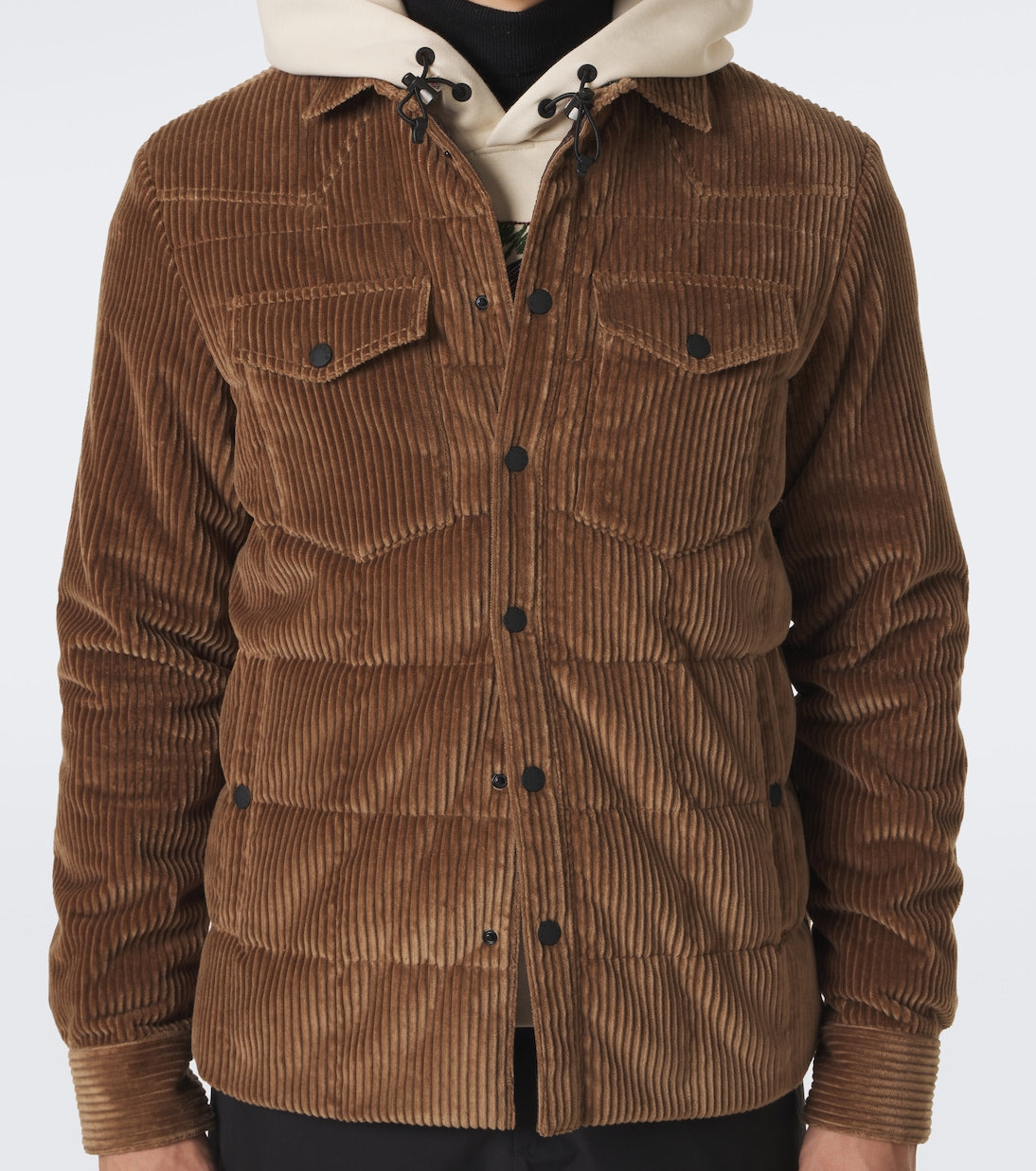 Moncler Grenoble - Gelt down-paneled cotton corduroy jacket