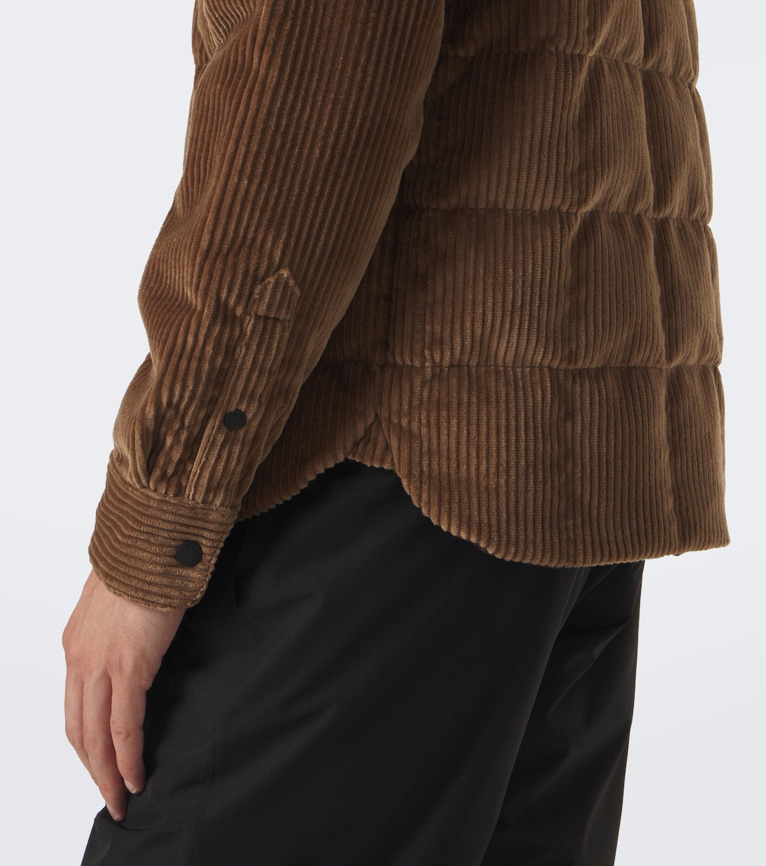 Moncler Grenoble - Gelt down-paneled cotton corduroy jacket