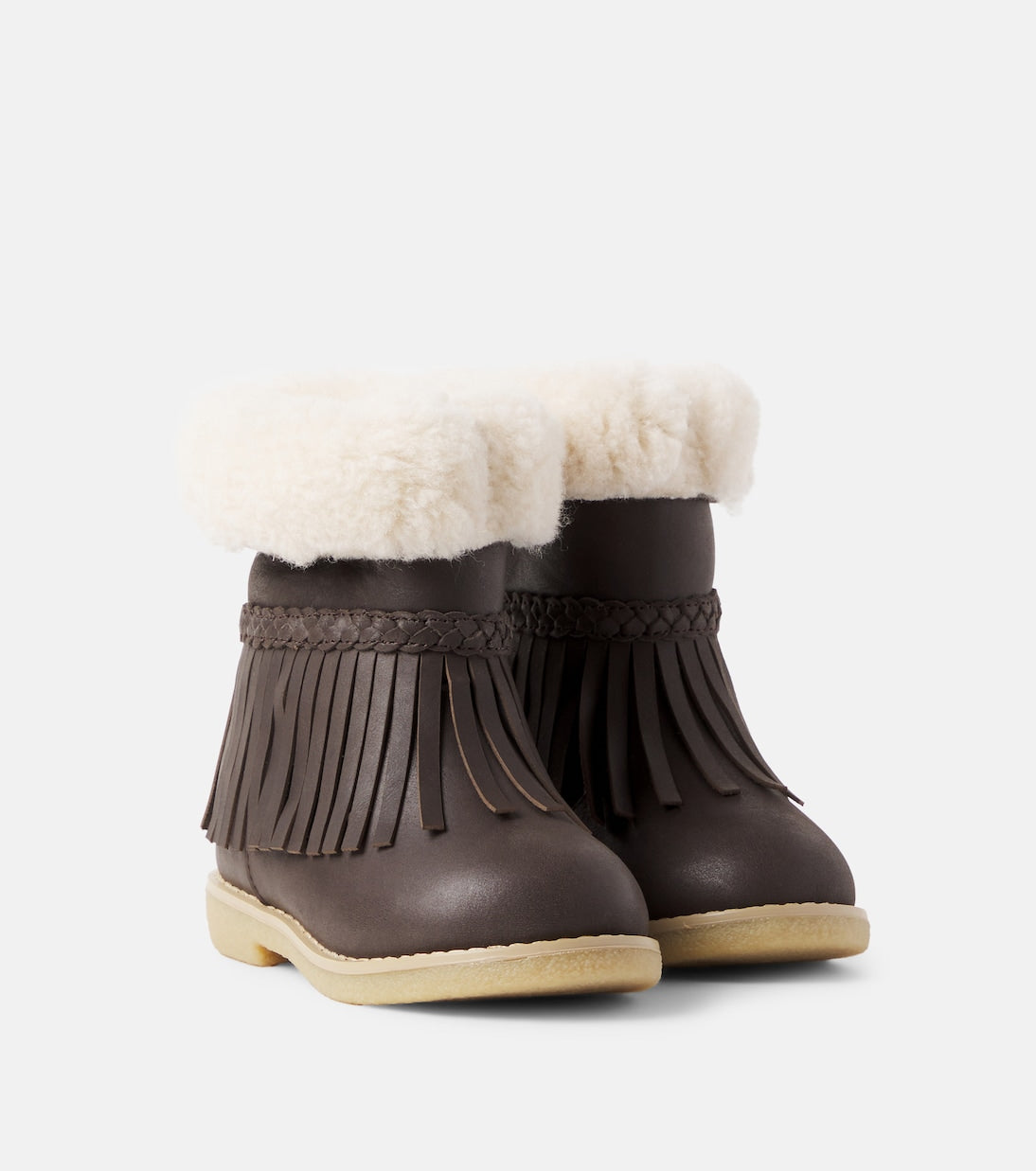 Donsje - Daffy fringed leather boots