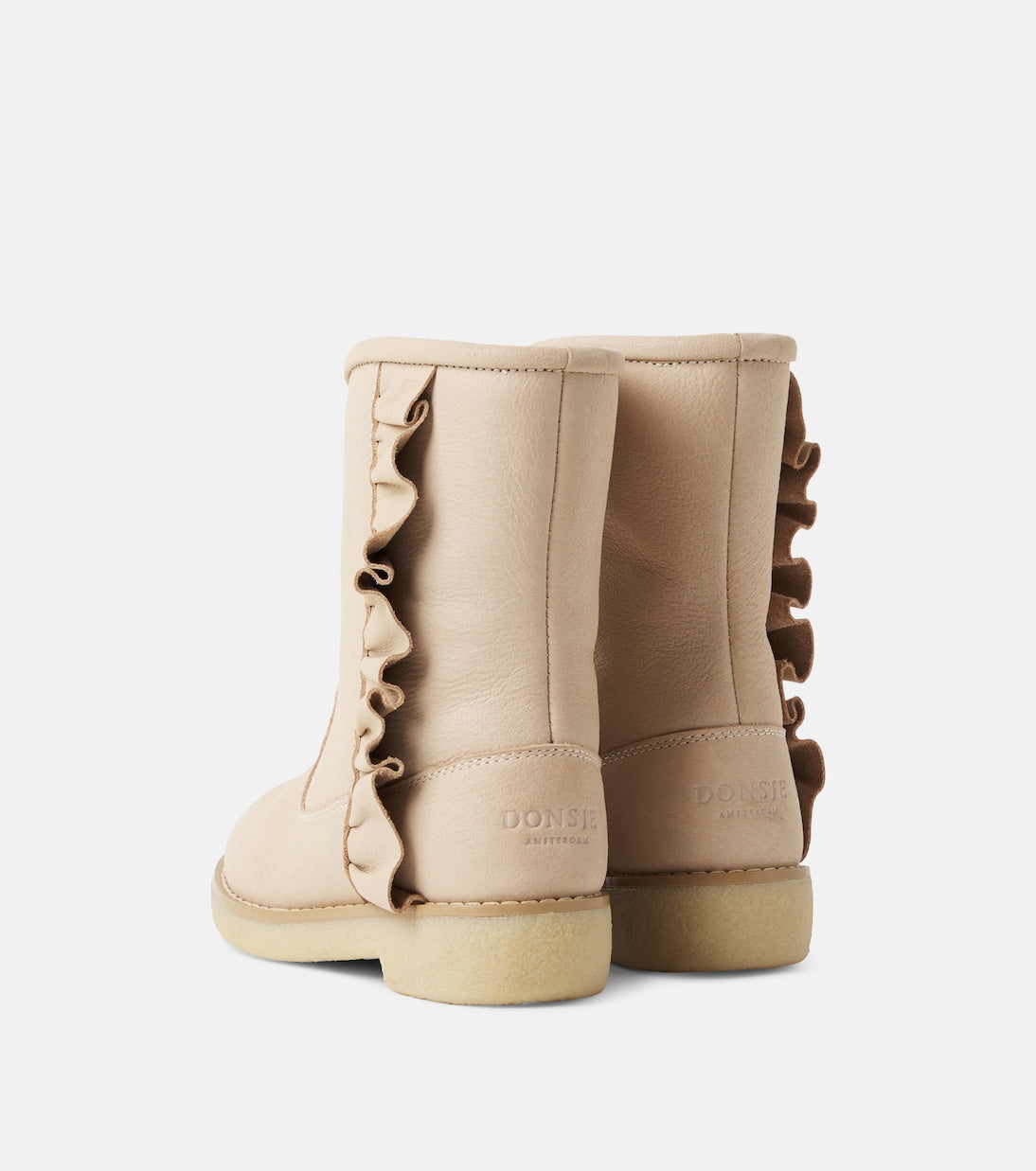 Donsje - Kirsti ruffled leather boots