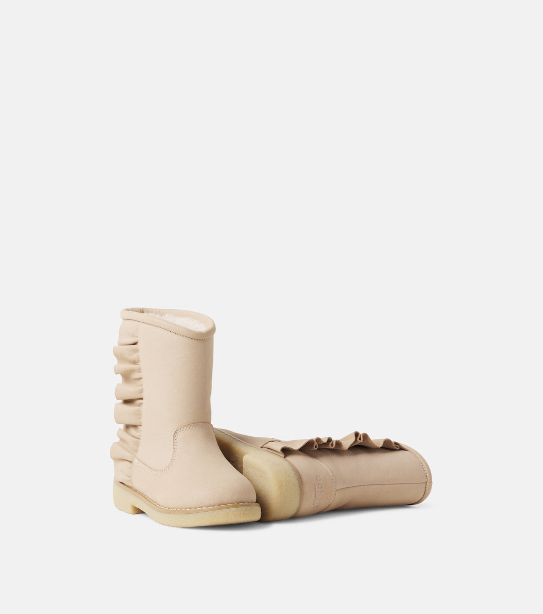 Donsje - Kirsti ruffled leather boots
