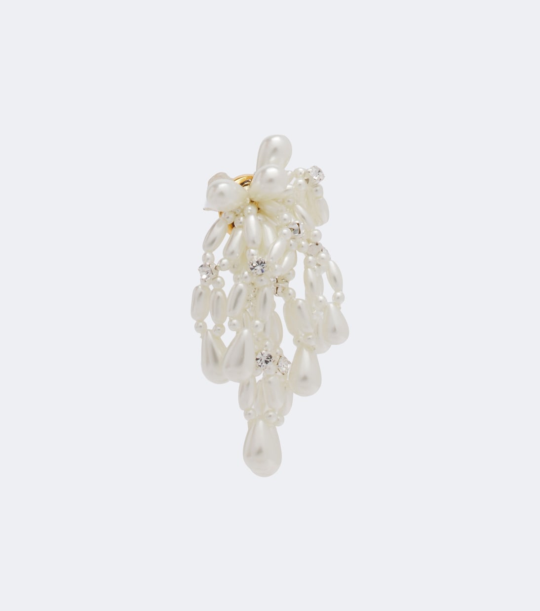 Simone Rocha - Crystal-embellished drop earrings