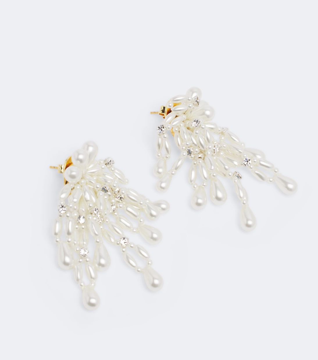 Simone Rocha - Crystal-embellished drop earrings