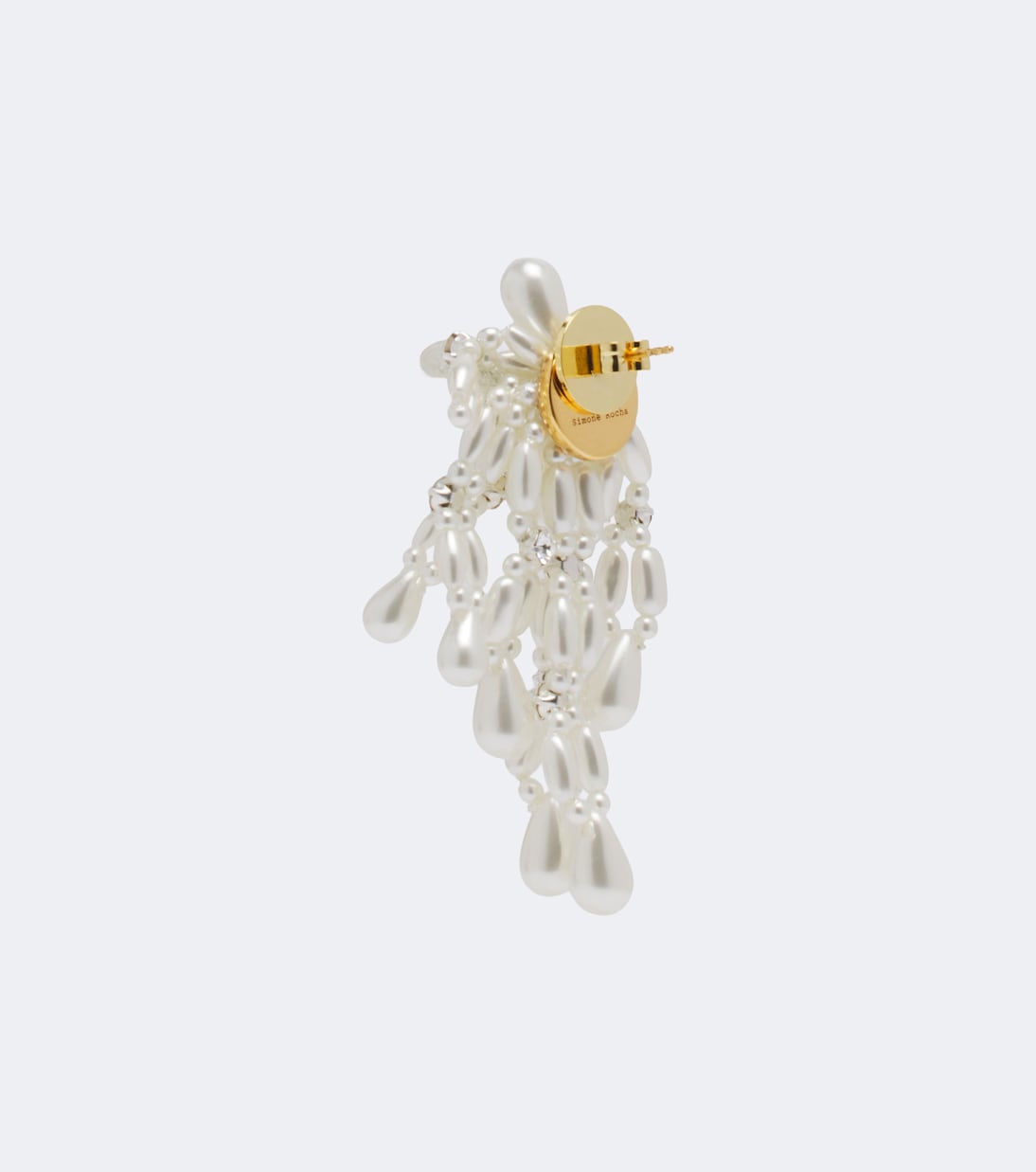 Simone Rocha - Crystal-embellished drop earrings