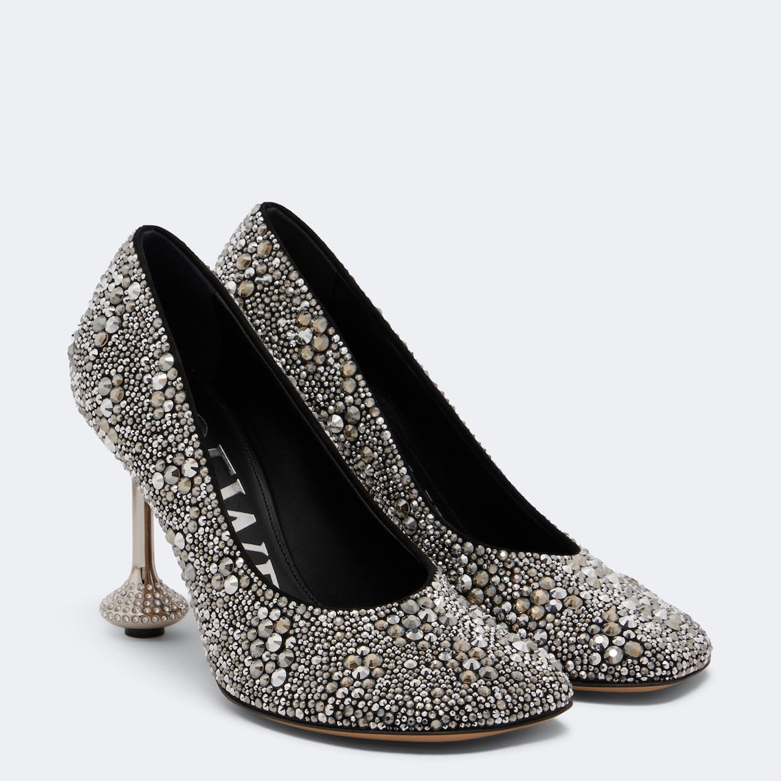 Loewe - Toy embellished suede pumps