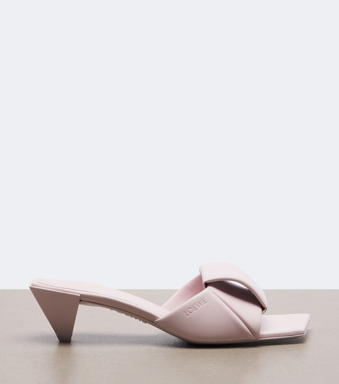 Loewe - Origami leather mules