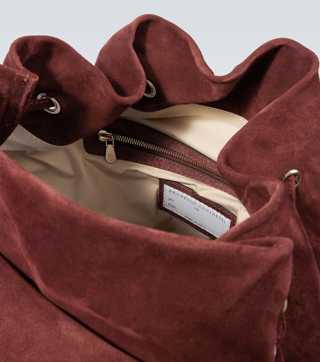 Brunello Cucinelli - Suede backpack