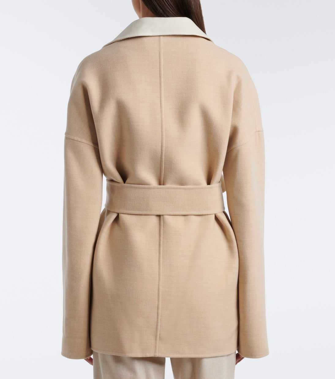 Eleventy - Reversible wool wrap coat