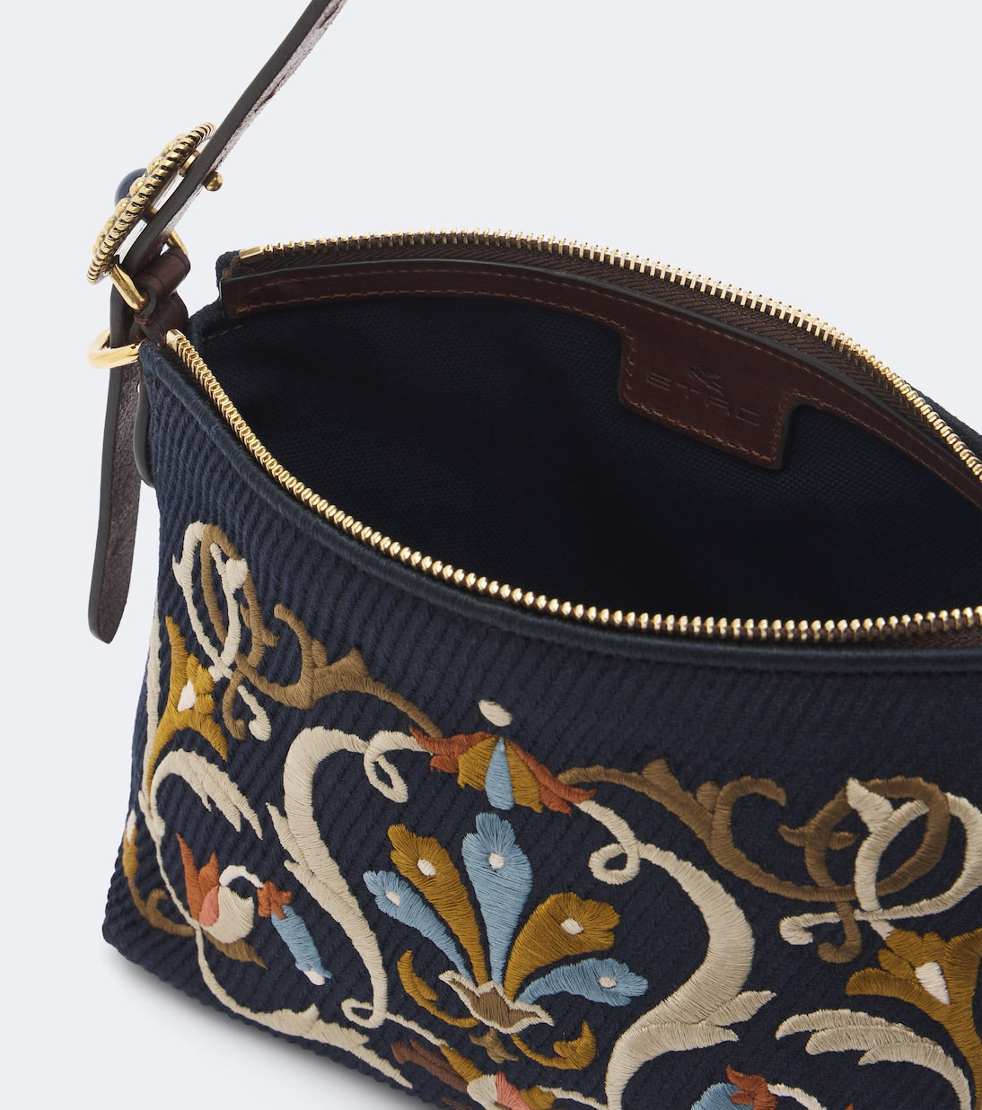 Etro - Rosette Small canvas shoulder bag