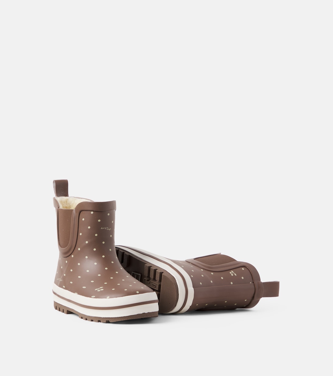 Konges Sløjd - Roi polka-dot rain boots