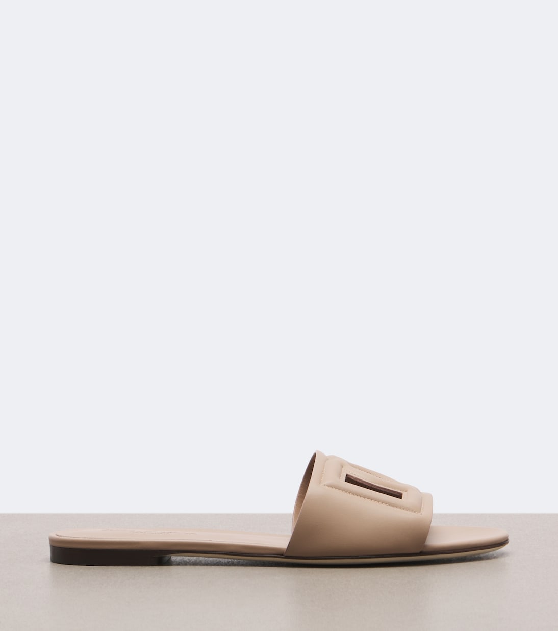 Dolce&Gabbana - DG leather slides