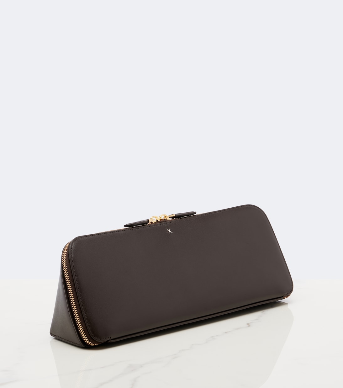 Alaïa - Delta Small leather clutch