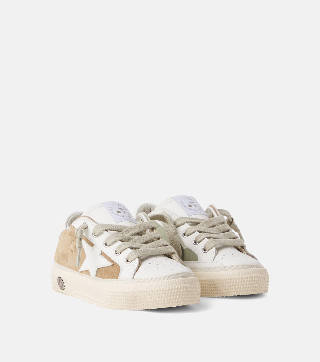 Bonpoint - x Golden Goose May leather sneakers