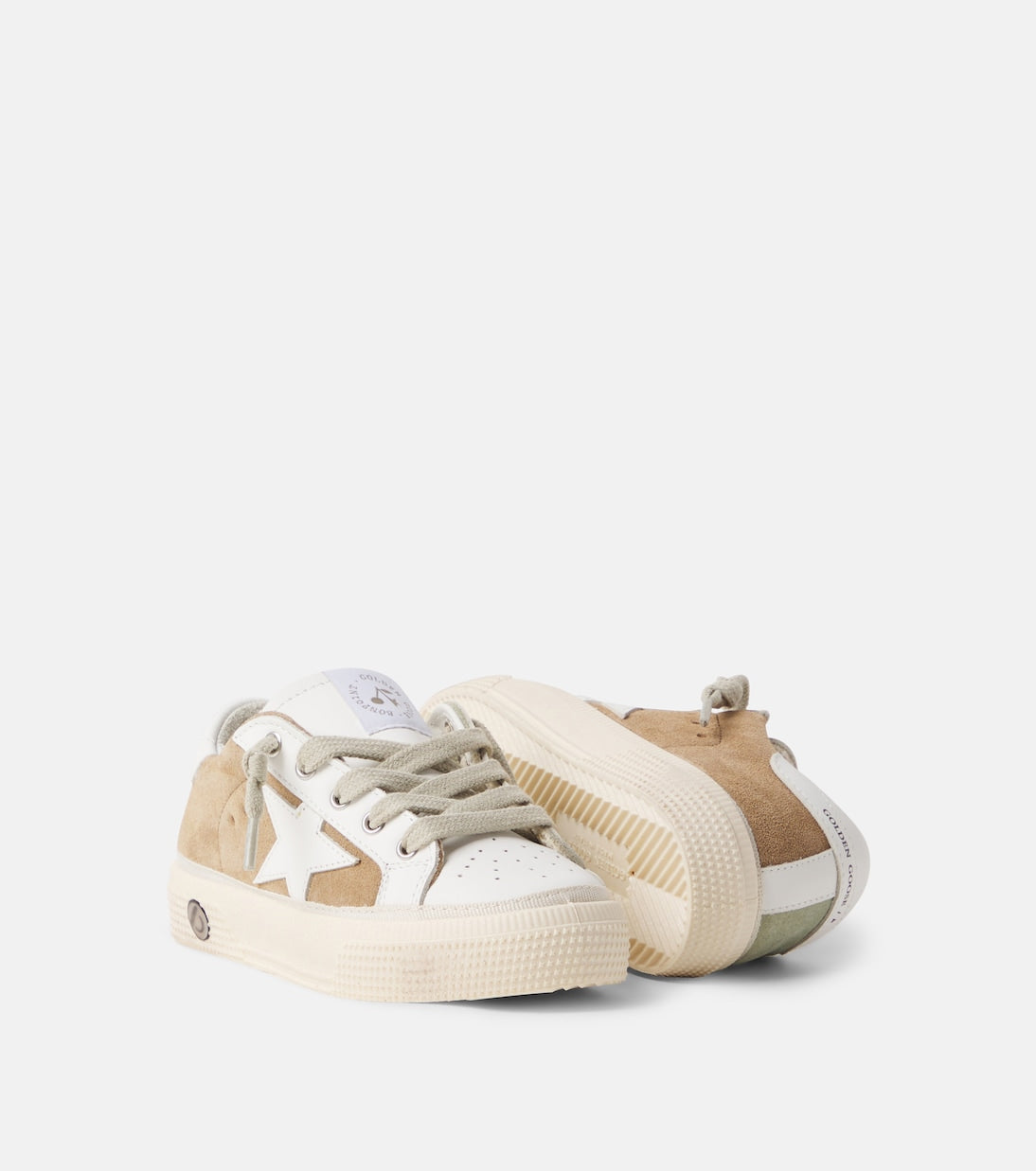 Bonpoint - x Golden Goose May leather sneakers