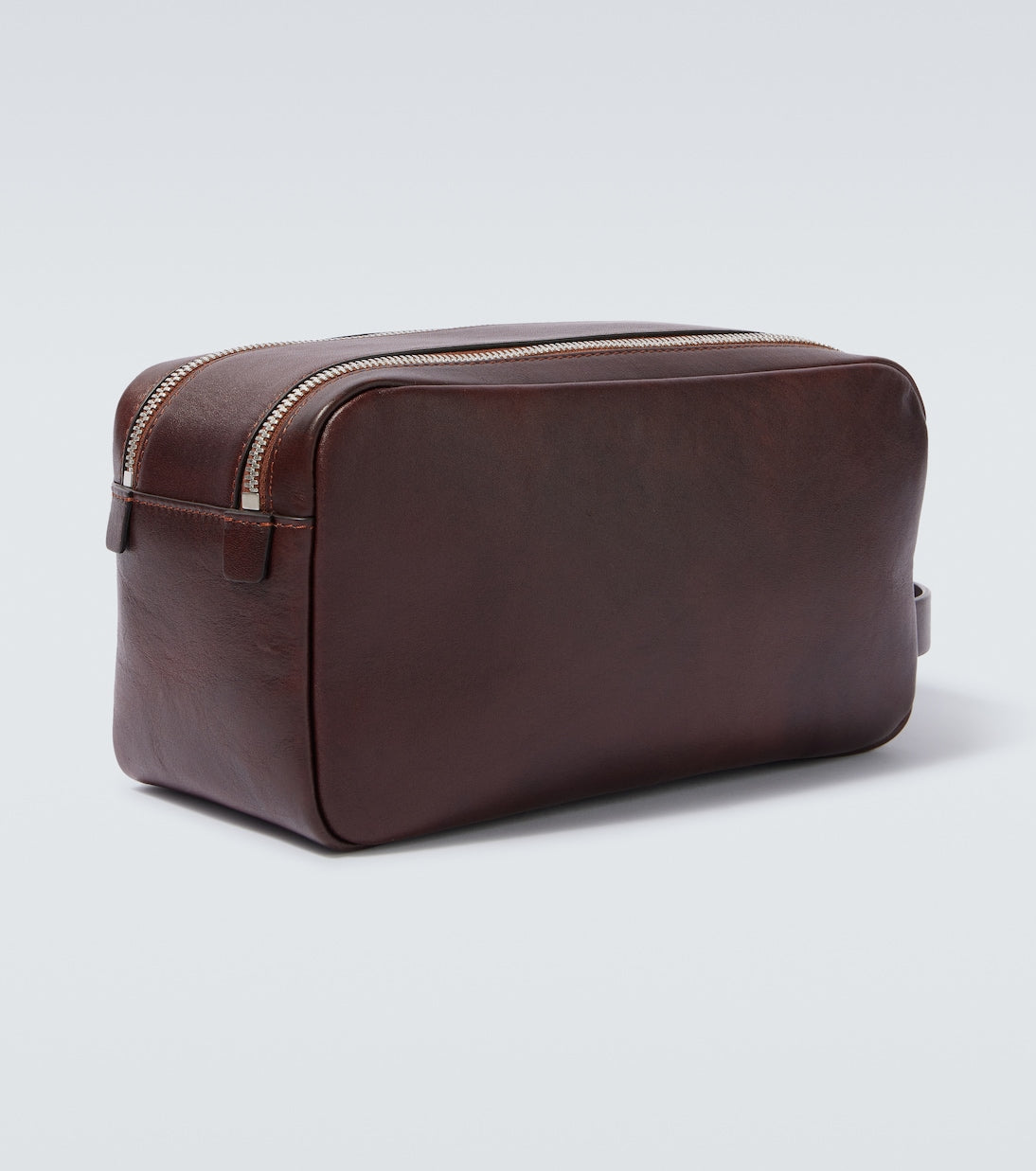 Brunello Cucinelli - Leather toiletry bag
