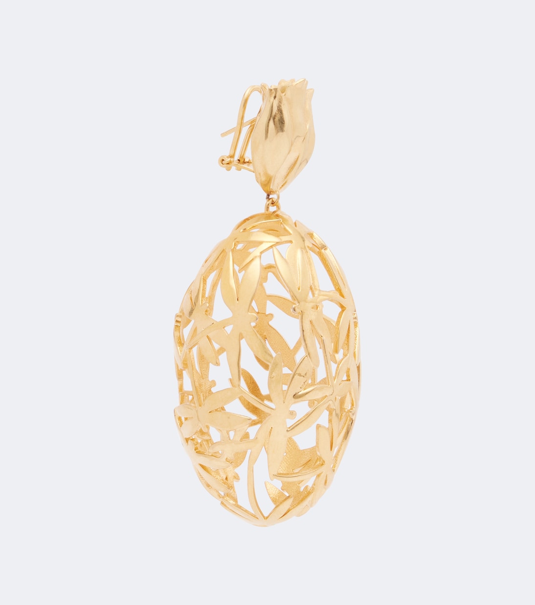 Chloé - Laiton drop earrings