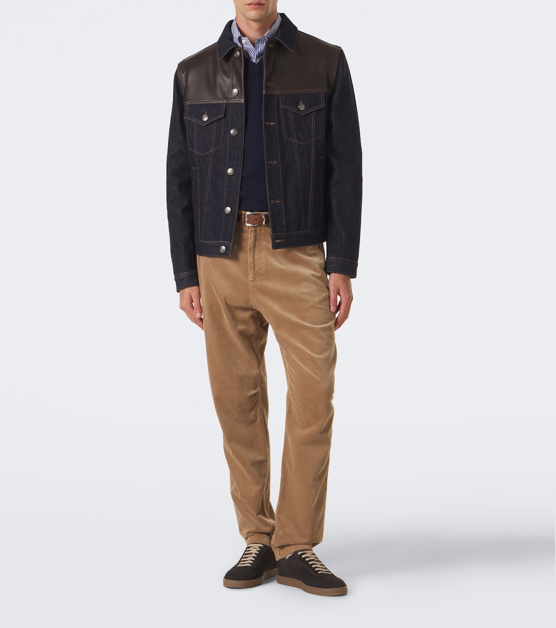 Brunello Cucinelli - Cotton corduroy straight pants
