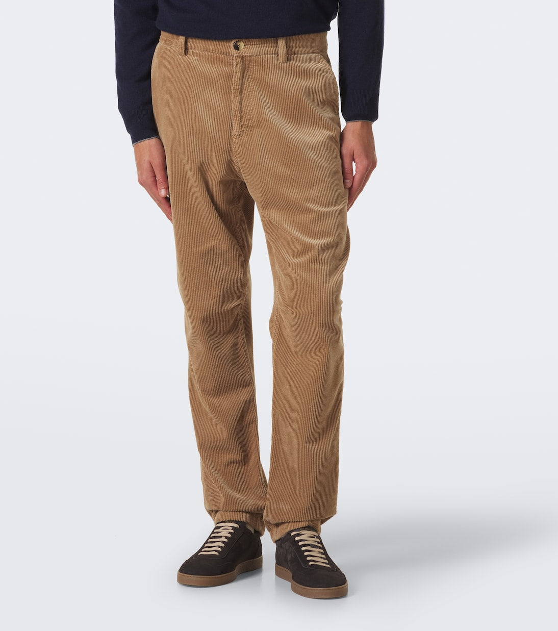 Brunello Cucinelli - Cotton corduroy straight pants