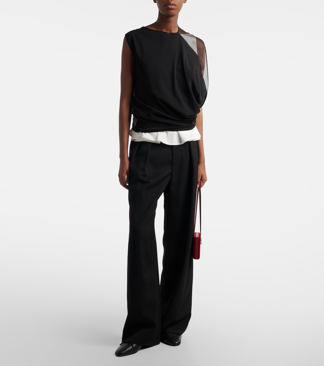 Herbert Levine - 24/7 leather ballet flats