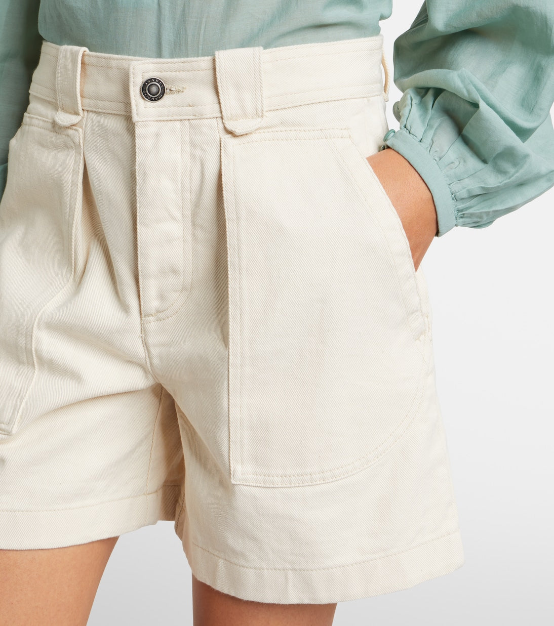 Marant Etoile - Eveja cotton shorts