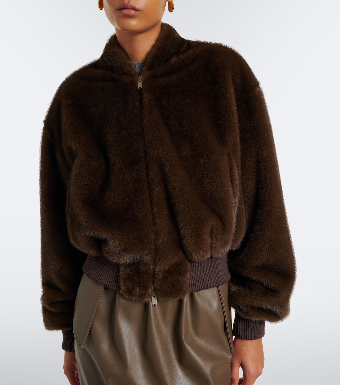 Stella McCartney - Zip-up bomber jacket