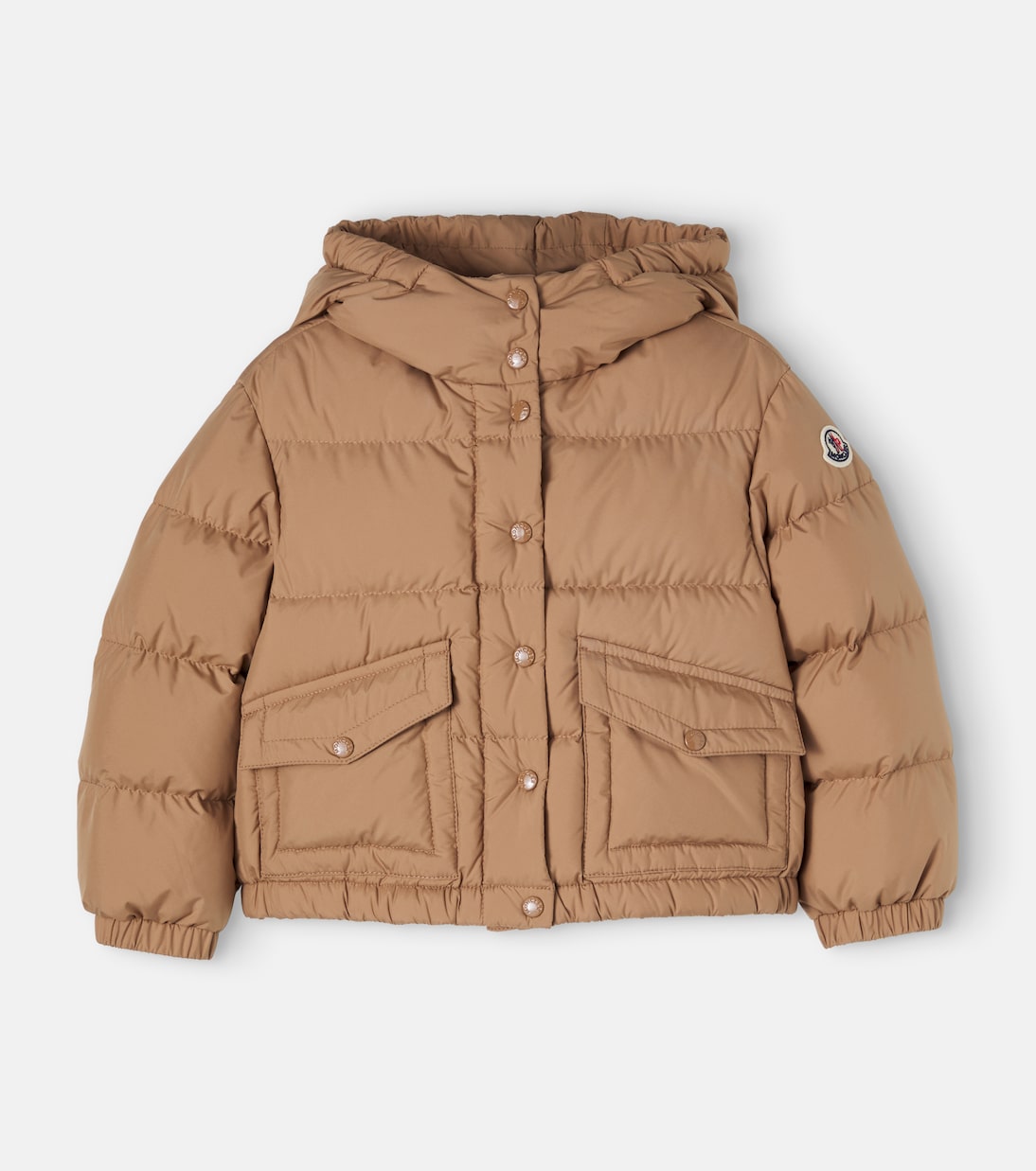 Moncler Enfant - Hooded technical down jacket