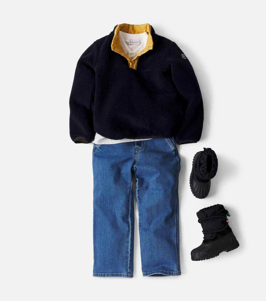 Moncler Grenoble Enfant - Chris lace-up snow boots
