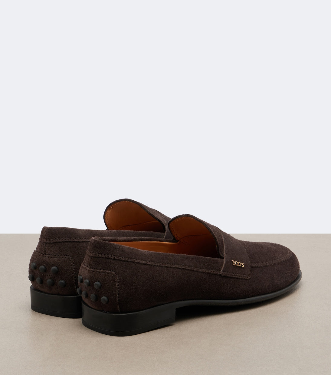 Tod's - Suede penny loafers