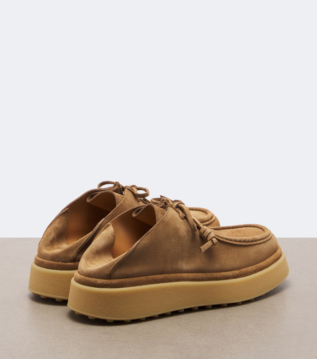 Tod's - Gommino® suede platform mules