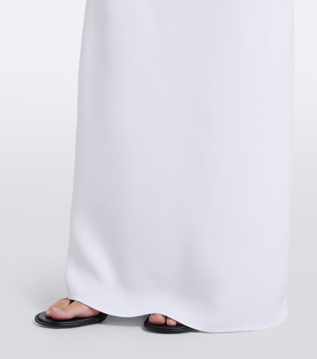 Jacquemus - Drapée jersey maxi dress