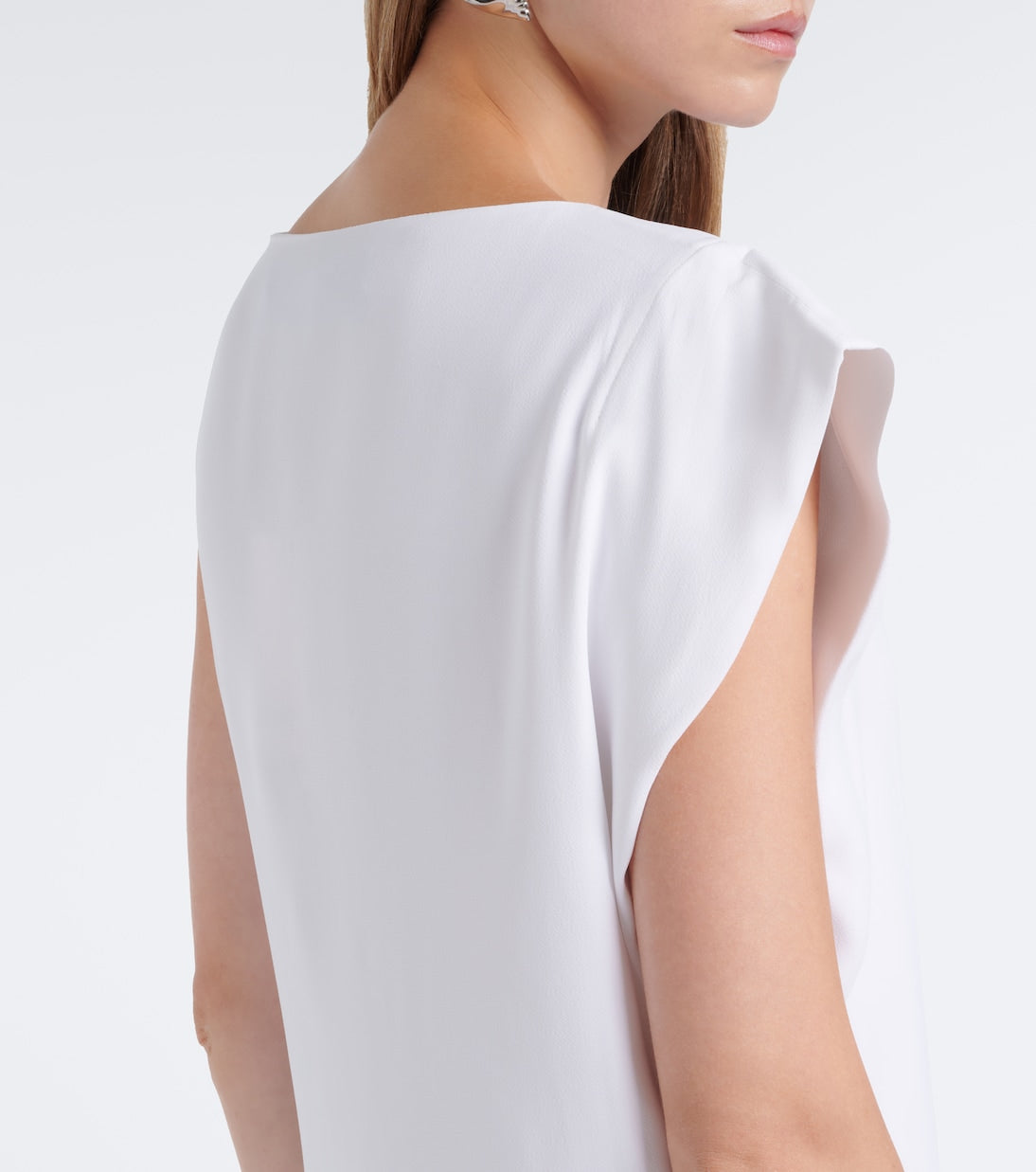 Jacquemus - Drapée jersey maxi dress